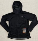 North Face  179 Women Fuse Progressor Fleece Hoodie Jacket Warm Slim Stretch -m