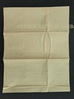 1924 Antique Auction Sale Broadside West Jefferson Nc R T Brickell Boonsville 