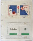 10 Vintage Empty African Cigarette Packs wrappers Senegal Angola 1940s-70s
