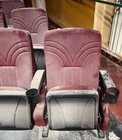 Lot Of 643 Used Movie Theater  Seating Real Cinema Movie Chairs Red
