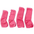 Fly Boots For Horses Set Of 4  Non-slip Horse Fly Boots  Comfy Pony Pink