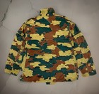 Vintage 1958 Belgian Jigsaw Camo Field Jacket Denison Full Zip Army Military Xl