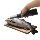 Electric Fish Scaler W rechargeable Battery-7krpm Stainless Steel Scale Remover