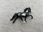 Retired Breyer Horse Stablemate  5396 Glow In The Dark Black Pinto Icelandic G4
