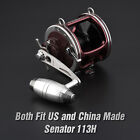 Gomexus Red Aluminum Frame For Penn Senator 113h Conventional Fishing Reel