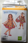 Simplicity 2466   2988 Daisy Kingdom Sleeveless Dresses   2008-10 Size 3-8 Uc Ff