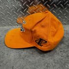 Vintage 84th Indianapolis 500 Indy Race Orange Embroidered Logo Strap Hat