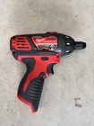 Milwaukee 2401-20 M12 12v 1 4  Hex Cordless Screwdriver Bare Tool Only - Works