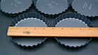 Wilton 4x3 4   Mini Tart Quiche Pans Set Of 8 Removable Bottom Fluted