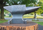 Sweet 105lb Tapered Heel  scott  Farrier Blacksmith Anvil Horseshoeing Blade