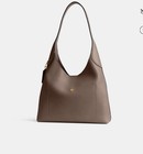 Coach Brooklyn Handbag 28 Dark Stone Leather Tote Authentic Cu068 Rare Color New