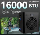 Varminpool 16000btu Above Ground Swimming Pool Water Heater Hot Tub Spa 110v