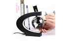 Floating Globe With Led Lights C Shape Magnetic Levitation World For Desktop