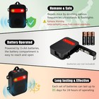 2pc Ultrasonic Rodent Repellent Under Hood Battery Car Engine Rat Mice Deterrent