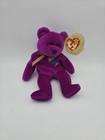 Rare Ty Beanie Baby   Beanie Buddy Millennium Bear Matching Set Nwt 1999 Mint