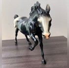 Vintage Breyer Horse Black Appaloosa Running Stallion  127 Nice Pinking 