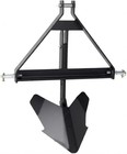 Heavy Duty Steel Middle Buster For Category 1  3 Point Quick Hitch Tractors Plow