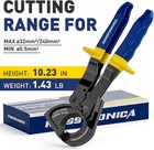 Cable Cutters Ratcheting Cable Cutter Heavy Duty Wire Cutters For Copper Aluminu