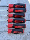 Snap-on Instinct Red Soft Handled 8-piece Screwdriver Set  Part  Sgdx80br