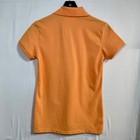 New Walter Hagen Clubhouse Womens Small Fresh Orange Ss Classic Polo Golf Shirt