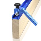 T-track Flip Stop For 3-inch Woodworking Fence  Precision Blue Aluminum