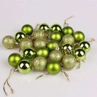 24pcs Christmas Balls Shatterproof Xmas Tree Ornaments Hanging Ball Decor Usa