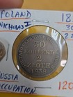 1838 Poland russia 30 Kohpek 2 Zloty  Coin