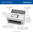 Brother Ads-4700w Duplex Document Scanner-new Damage Box