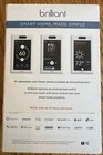Brilliant Smart Home Control Light Switch Panel Bha-120us-wh1 - New