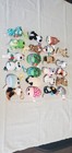  8 Lot Of 23 Ty Beanie Mini Boos Collectibles Plush Tmnt Leopard Owl Turtle Pand