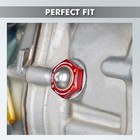 Aluminum Reducer Oil Drain Plug Screw   Washer For Yamaha Raptor 700 2006-2024