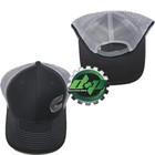 Cummins Trucker Hat Richardson 112 Black W  Gray Summer Mesh Back Snapback