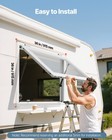 Vevor 36x36in Concession Stand Serving Window Food Truck Service Awning Aluminum