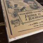 Window Flyer For 1950 Movie    father Is A Bachelor    William Holden   Colleen Gray