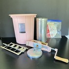 Rare Sears Pink Manual Ice Cream Freezer 4qt Coldspot Thermal Lightweight Usa