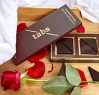 Tabs Dark Chocolate Squares For Couples To Improve Mood  valentine Gift 150 G