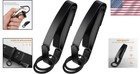 2 Pack Belt Key Holder Stainless Steel Quick Release Police Law Enforcement