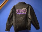 Xena Warrior Princess Black Leather Jacket Size M - Rare