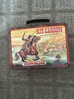 Vintage 1955 Davy Crockett  king Of The Wild Frontier  Metal Lunch Box