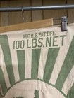 Vtg Wayne Cloth Feed Sack Allied Mills 100lb Hog Supplement Good Condition 