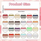 52 Pcs Book Binding Endbands12 Inch Polyester Book Headbandbook Binding Mater   