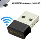 Wireless Lan Usb Pc Wifi Adapter Network 802 11ac 1200mbps Dual Band 2 4g   5g