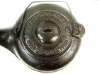 Rare 1800 s Cast Iron Tea Kettle Cleveland Tennessee Stove Works 9 In Round