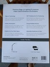 Lume Cube Edge Light Led Continuous Desk monitor Light  Black