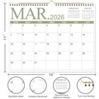 2026 Calendar  12 Monthly Wall Calendar 2026 From January 2026 To December 20   