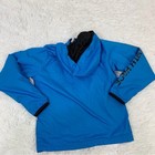 The North Face Boy s Blue Windbreaker Hooded Full Zip Long Sleeve Size S