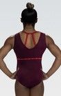 New Simone Biles Gk Elite Leotard Gymnastics Reign Pearl Bling Tank Size  As