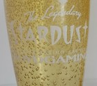 Stardust Hotel   Casino Las Vegas Nevada Tall Frozen Beverage Glasses Lot Of  2 