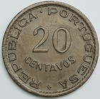 1948 Angola 20 Centavos Km  71 Circulated Condition