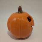Halloween Decor Ceramic Jack O Lantern Pumpkin 3  Hand Painted Weston Vtg